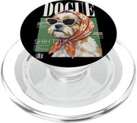 Dogue Shih Tzu Moda Perros Revista Portada Amante de los Perros PopSockets PopGrip para MagSafe