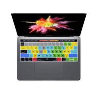 Dogxiong Adobe Premiere Pro CC - Carcasa de silicona para teclado de MacBook New Pro con Touch Bar de 13 pulgadas y 15 pulgadas (A1989/A1706,A1990/A1707) 2018 2016 2017 lanzamiento con Touch ID