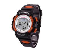 DOGZI Reloj digital para hombres y mujeres, reloj digital para hombre, relojes deportivos militares con cronógrafo al aire libre, relojes de pulsera militares para hombres con luz trasera LED, alarma,