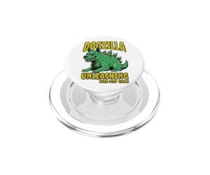 Dogzilla Perro Monstruo Kaiju Caos Fan PopSockets PopGrip para MagSafe