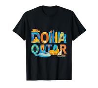 Doha City Name Travel Souvenir - Regalo turístico Camiseta