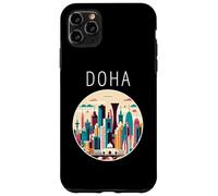 Doha Paisaje Art Deco Qatar Carcasa para iPhone 11 Pro MAX
