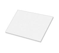Dohe 29986 - Pack de 25 cartulinas, 50 x 65 mm, color blanco