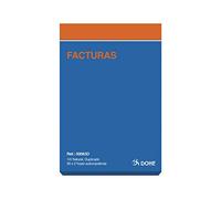 Dohe 50063D - Talonario de facturas cuarto natural duplicado