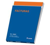 Dohe 50065T - Talonario de facturas cuarto natural triplicado