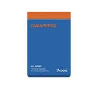 Dohe 50088D - Talonario de camareros octavo natural duplicado