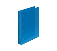 Dohe 90401 - Carpeta polipropileno, 4 anillas de 25 mm, A4, color azul