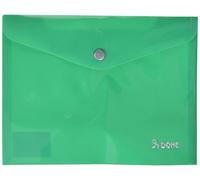 Dohe 91182 - Sobre broche opaco polipropileno, cuarto, color verde