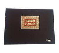 Libro Contable DOHE Registros Folio Apaisado, Registro Socios