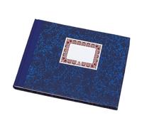 Dohe 9961 - cuaderno cartoné, rayado horizontal, cuarto apaisado