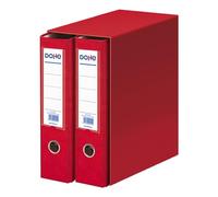 Dohe Archicolor - Módulo 2 archivadores, folio lomo ancho, color rojo