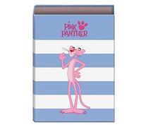 Dohe - Archivador 4 Anillas - Capacidad 250 Hojas, Tamaño Folio (26,4x34 cm), Lomo 6 cm, Anillas 40 mm, Tapa Extradura, Material escolar - Pink Panther Stripes