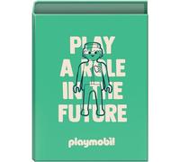 Dohe - Archivador 4 Anillas - Capacidad 250 Hojas, Tamaño Folio (26,4x34 cm), Lomo 6 cm, Anillas 40 mm, Tapa Extradura, Material escolar - Playmobil Green Future - Verde