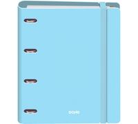 Dohe - archivador con recambio - carpeta 4 anillas polyfoam, a4 (28x32