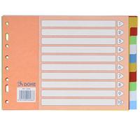 Dohe Basic - Índice 1/4, apaisado, 10 posiciones, 5 colores