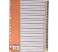 Dohe Basic - Índice A4, 1 al 31, color gris