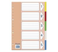 Dohe Basic - Índice A4, 5 posiciones, 5 colores