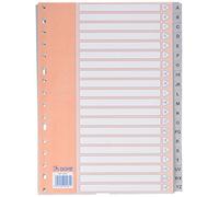 Dohe Basic - Índice A4, A-Z, 20 posiciones, color gris