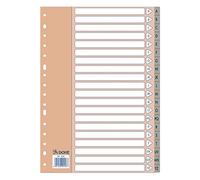 Dohe Basic - Índice folio, A-Z, 20 posiciones, color gris