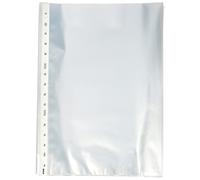 Dohe Basic - Pack de 100 fundas rugosas, multitaladro, folio, Plus