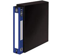Dohe - Carpeta 80 fundas (80 mic) Negra Lomo Personalizable - Incluye funda