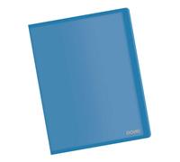 Dohe - Carpeta flexible de 10 fundas (80 micras) - Azul