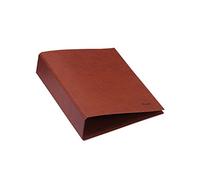 Dohe- Carpeta cuero forrado, 2 anillas de 40 mm, cuarto (9562)