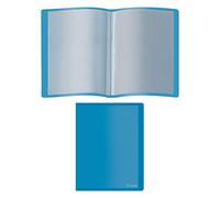 Dohe - Carpeta flexible de 10 fundas (80 micras) - Azul