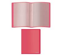 Dohe - Carpeta flexible de 20 fundas (80 micras) - Rojo