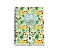 Dohe - cuaderno a4 cuadriculado - 100 hojas grosor 90 gr/m², tamaño