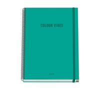Dohe - cuaderno a4 cuadriculado - 100 hojas grosor 90 gr/m², tamaño