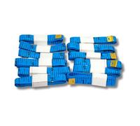 Dohe Educa - Cintas Métricas para Niños 1 Metro (12 uds.) - Color Azul - Graduadas en centímetros - Material escolar y educativo