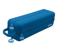 DOHE - Estuche Escolar Cuádruple Azul