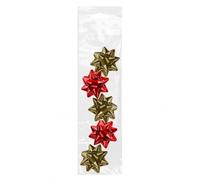 Dohe - Expositor de papel de regalo - Tamaño 30 x 70 x 20 cm - Modelo Navidad Kraft - Contiene 50 rollos
