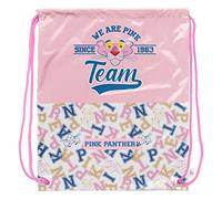 DOHE - Mochila Saco - Tirantes Ergonómicos Ajustables, Tamaño: 43x34 cm - Pink Panther TEAM