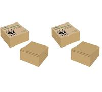 Dohe - Notas Adhesivas (250 unidades) - En papel Kraft de 75 gr/m² 100% reciclado - Tamaño: 75x75 cm - Material escolar - WWF Save Our Oceans (Paquete de 2)