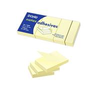 Dohe- Pack de 3 blocs x 100 hojas de notas adhesivas, 37,5 x 50 mm (75000)