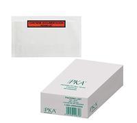Dohe - Packing List (1.000 uds.) - Tamaño 240x140 mm, Sobres Transparentes de Plástico, Envío de Documentos, Transporte y Logística, Autoadhesivos Resistentes, Material de Oficina