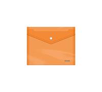 Dohe - Sobre Broche Polipropileno Cristal A5 Naranja