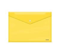 Dohe Carpeta dossier con broche polipropileno 150 mc folio amarillo transparente