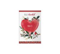 Dohe - tarjetas de felicitación navidad - pack 6 unidades - tamaño: