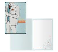 DOHE - Tarjetas Día del Padre (6 uds.) - Felicitación para Papás y Agradecimiento, Incluye sobre de Papel, Tamaño 11,5x17 cm, Tarjetas de Felicitación - Smart Dress