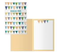 DOHE Tarjeta Felicitación Día del Padre, Papel, Multicolor, 11,5x17 cm, 6