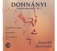 Dohnanyi - Complete Piano Music 1