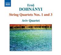 Dohnanyi, E. - Erno Dohnanyi : Quatuors à cordes n° 1, Op. 7 ett n° 3, Op. 33