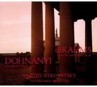 Dohnanyi: Serenade in C Major, Op. 10; Brahms: Sextet No. 2 in G Major, Op. 36 / Sitkovetsky, NES Chamber Orchestra by Brahms, Dohnanyi (2000-05-23)