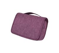 DoHTeck Neceser de viaje con gancho, multifuncional, impermeable, de gran capacidad, para colgar cosméticos, para hombres y mujeres, Purple, Talla única