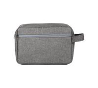 DoHTeck Neceser unisex, bolsa de almacenamiento de cosméticos de viaje, gran capacidad, impermeable y ligera, adecuada para uso diario y viajes, Gray, Talla única