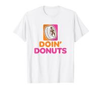 Doin' Donuts - Conducción Divertida a la Deriva Divertido Burnout del Coche Camiseta gráfica económica