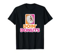 Doin' Donuts - Conducción Divertida a la Deriva Divertido Burnout del Coche Camiseta gráfica económica